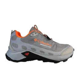 کفش مردانه کلمبیا طوسی نارنجی