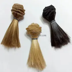 موی عروسک ده سانت صاف {گیسو}