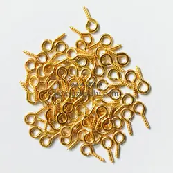 پیچ قلاب دار طلایی