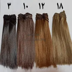 موی عروسک پونزده سانت صاف گیسو