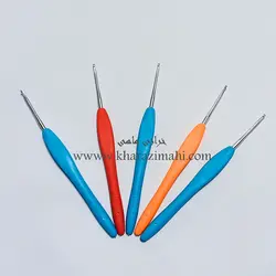 قلاب بافتنی دسته ژله ای شماره 2