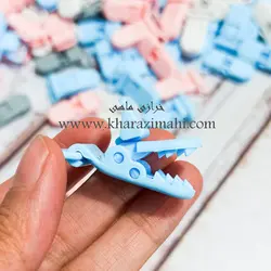 گیره بند پستونک پلاستیکی