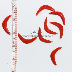 لب پلاستیکی عروسک طرح نیم لب لبخند 3 سانت