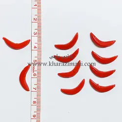 لب پلاستیکی عروسک طرح نیم لب لبخند 2 سانت