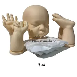 کیت خام عروسک ریبون کد 4