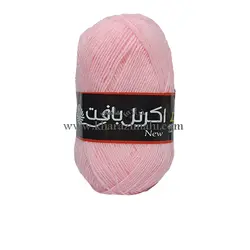 کاموا اکریل بافت صورتی لایت روشن کد 104