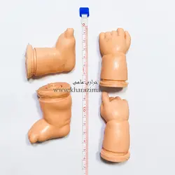 کیت خام عروسک طرح بازیگوش سلیکونی کد 11