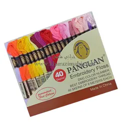 پک نخ کوبلن و گلدوزی پنگوئن 40 عددی