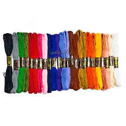 نخ کوبلن و گلدوزی مارک رز ( تک رنگ)