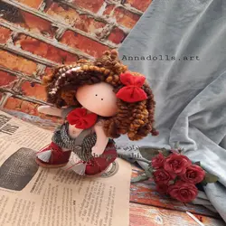 کاموا بوکله _ رنگ کرم قهوه ای