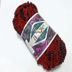 کاموا بوکله _ رنگ قرمز مشکی