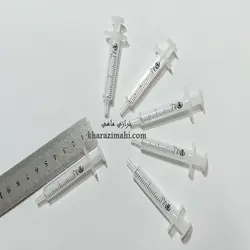 آمپول مینیاتوری{ پلاستکی}