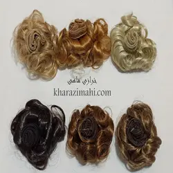 موی عروسک فر کوتاه 10 سانت (گیسو)