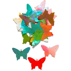 پولک طرح پروانه سایز 10*13.5 کد 5