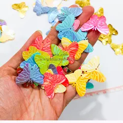 پولک طرح پروانه سایز 3*2.5 کد 3