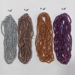 مهره کریستال مات سایز 6