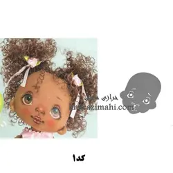 شابلون عروسک طراحی چهره{کد1}