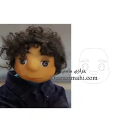 شابلون عروسک بچه { بادوم}