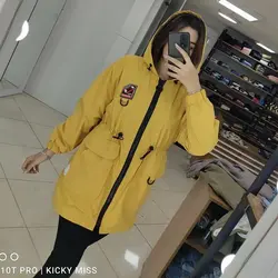 بارانی زیپ درشت