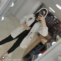 بارانی زیپ درشت