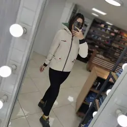 کاپشن کلاه دار