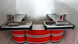 کانتر فروشگاهی میز چک اوت مدل A