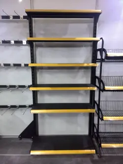 قفسه فروشگاهی مدل بدون حائل یک طرفه