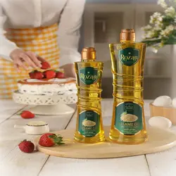 روغن کنجد درجه یک رُزان، 820 میلی لیتری