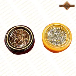 مهره تخته نرد لاکچری طرح عقیق