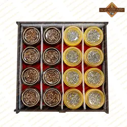 مهره تخته نرد لاکچری طرح عقیق