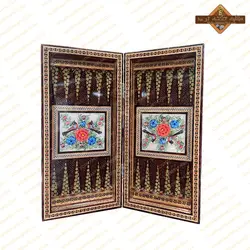 تخته نرد خاتم اصفهان 40 سانتی