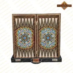 تخته نرد تذهیب اعلا 60 سانتی