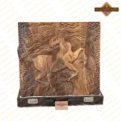 تابلو تخته نرد اسب بالدار 55 سانتی