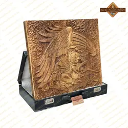 تابلو تخته نرد فرشته عدالت 55 سانتی