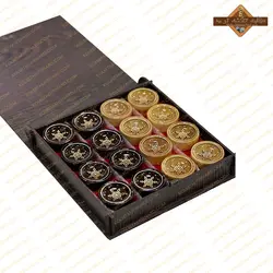مهره تخته نرد لاکچری طرح برف