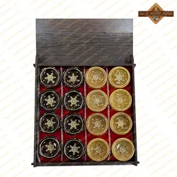 مهره تخته نرد لاکچری طرح برف