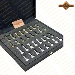 مهره شطرنج سنگی مرمر و گرانیت سفید