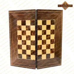 تخته نرد چوب روس طرح گردو