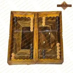 تخته نرد منبت کاری 60 سانتی طرح عقاب