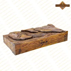 تخته نرد منبت کاری 60 سانتی طرح عقاب