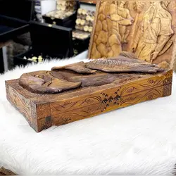 تخته نرد منبت کاری 60 سانتی طرح عقاب