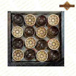 مهره تخته نرد گلدار