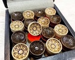 مهره تخته نرد گلدار
