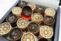 مهره تخته نرد گلدار