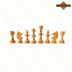 مهره شطرنج چوبی استاندارد