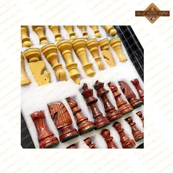 مهره شطرنج چوبی صادراتی