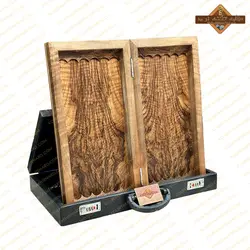 تخته نرد ریشه گردو ارومیه پشت شطرنجی