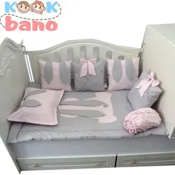 سرویس خواب نوزاد دختر 8 تک مدل Sleep in the rabbit ears