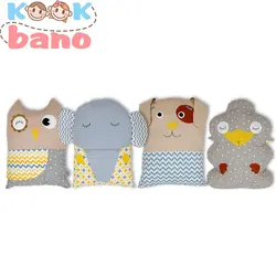 کوسن عروسکی محافظ تخت کودک 4 عددی مدل Sheep With Friends - کوک بانو