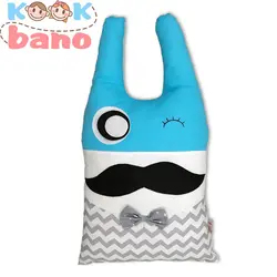 کوسن عروسکی محافظ تخت کودک طرح خرگوش سبیلو